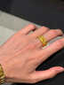 海上羅孚黃金喜鵲登梅戒指女999足金國風(fēng)喜上眉梢閉口指環(huán)生日禮物送女友  禮盒定金勿拍 曬單實(shí)拍圖
