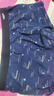 花花公子男士?jì)妊澞写蟠a純棉抗菌四角褲印花短褲平角褲3XL 曬單實(shí)拍圖