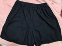 優(yōu)衣庫童裝女童打褶迷你裙褲短裙短褲學(xué)院風(fēng)百褶裙半身裙478212 09 黑色 160 曬單實(shí)拍圖