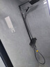 九牧（JOMOO）花灑淋浴套裝鋼琴按鍵大置物臺淋浴噴頭絲雨增壓淋浴器 【絲雨花灑星幕版】36676 曬單實(shí)拍圖