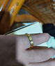 水貝百年匠心打造 金包銀碎碎冰黃金戒指開(kāi)口款 男女對戒情侶婚戒 金包銀碎碎冰女戒 曬單實(shí)拍圖