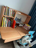 源氏木語(yǔ)兒童家具實(shí)木兒童學(xué)習桌小學(xué)生作業(yè)家用多功能書(shū)桌書(shū)架一體課桌可升降書(shū)桌 1.2米右翻板學(xué)習桌+1.18米上架 曬單實(shí)拍圖