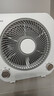 美的（Midea） 電風(fēng)扇 家用臺式小風(fēng)扇空氣循環(huán)扇轉頁(yè)扇辦公室桌面鴻運扇五葉輕音柔風(fēng)臥室宿舍節能省電臺扇 KYT20-25F【8寸推薦款】 桌面轉頁(yè)扇 曬單實(shí)拍圖