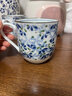 千代源光峰小藍芽早餐杯麥片杯陶瓷咖啡燕麥杯子日本進(jìn)口家用馬克杯水杯 小藍芽馬克杯 曬單實(shí)拍圖