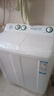 海爾（Haier） 洗衣機9公斤大容量家用半自動(dòng)洗衣機 雙缸雙桶強勁動(dòng)力 雙凈力 防鼠底座 操作簡(jiǎn)單XPB90-197BS 曬單實(shí)拍圖