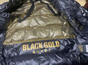 高梵黑金鵝絨服先鋒5.0八格2025年新款男女同款加厚長(cháng)款羽絨服 黑色 S 曬單實(shí)拍圖