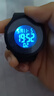 蕉遲50米游泳防水運動(dòng)電子手表防水青少年成人手表男孩夜光中學(xué)生男女 閃電藍 （贈運費險） 曬單實(shí)拍圖