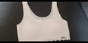 氧心（YANGXIN）2件裝少女內衣夏季薄款文胸初中生7-16歲青春期發(fā)育期兒童背心 奶酪白+珊瑚粉【一階段背心款】 M 曬單實(shí)拍圖