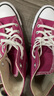 匡威（Converse）官方 All Star男女高幫休閑板鞋粉色A13842C A13842C 37 曬單實(shí)拍圖