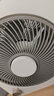 美的（Midea）【國家補貼】轉頁(yè)電風(fēng)扇  鴻運轉葉頁(yè)桌面風(fēng)扇 家用電風(fēng)扇輕音搖頭大風(fēng)量宿舍臥室小風(fēng)扇 【8吋臺式20CM自動(dòng)導風(fēng)鴻運扇】國家補貼 曬單實(shí)拍圖