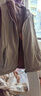 雙面穿馬甲女春秋新款疊穿寬松休閑連帽無(wú)袖坎肩背心上衣馬夾外套 卡其色 【雙面穿】 L 106-120斤 曬單實(shí)拍圖