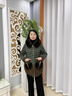 啄木鳥(niǎo)中年媽媽秋冬款外套冬裝2025新款棉服中老年人棉衣冬季厚毛呢大衣 綠色[高品質(zhì)面料升級] 2XL [建議106-120斤穿] 曬單實(shí)拍圖