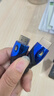魔聲HDMI2.1滿(mǎn)血認證發(fā)燒級4K120Hz 8K高清連接線(xiàn) 電腦電視機頂盒連顯示器投影儀功放PS5回音壁數據線(xiàn) COBALT鈷藍8K超高清HDMI線(xiàn)1米 曬單實(shí)拍圖