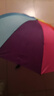TCAI折疊彩虹雨傘定制logo廣告傘定做印字圖案標志活動(dòng)節日禮品 折疊10骨碰擊布彩虹傘 曬單實(shí)拍圖