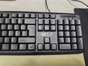 吉選（GESOBYTE）K830P 鍵盤(pán) 有線(xiàn)鍵盤(pán) 辦公鍵盤(pán) 104鍵 防潑水 PS2圓口 臺式電腦 曬單實(shí)拍圖