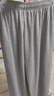 優(yōu)衣庫女裝運動(dòng)寬腿褲/闊腿褲褲子483282 03 灰色 M 曬單實(shí)拍圖