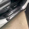 HAPOWER適用2026款豐田漢蘭達第四代門(mén)檻條迎賓踏板保護條汽車(chē)內裝飾用品 22-26款漢蘭達(雙擎版)【內置+外置】8片套裝 全新升級加寬加厚【ABS碳纖紋門(mén)檻條】 曬單實(shí)拍圖