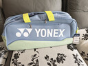 YONEX尤尼克斯羽毛球包手提包大容量背包獨(dú)立鞋倉BA02531WEX煙熏藍(lán) 曬單實(shí)拍圖