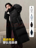 波司登25年冬季羽絨服男女情侶同款超長(cháng)款加厚連帽明星同款外套 曬單實(shí)拍圖