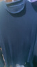 三槍100%棉男士中厚全棉內衣純棉寬松半高領(lǐng)棉毛衫單件秋衣保暖上衣 淺麻灰(單件上衣) 100%棉 2XL  推薦150-165斤 曬單實(shí)拍圖
