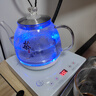 立客（LIKE）智能全自動(dòng)底部上水電熱水壺茶具茶臺保溫電水壺自動(dòng)上水一體機高硼硅玻璃藍光燒水煮茶器上水壺 1L 藍光玻璃升級款套裝LK-SHC15 曬單實(shí)拍圖