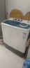 榮事達（Royalstar）洗衣機 10公斤雙筒家用雙缸半自動(dòng)雙桶洗衣機大容量甩干機 以舊換新 白色 RP10030J 曬單實(shí)拍圖
