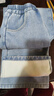 巴布豆卡樂(lè )女童超好看加絨褲子2025新款加厚一體絨兒童牛仔褲洋氣冬裝 牛仔淺藍 150 曬單實(shí)拍圖