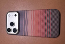 PITAKA適用蘋(píng)果iPhone17ProMax手機殼相機按鍵全包磁吸凱夫拉芳綸碳纖維紋裸機手感編織高級感保護套日落 曬單實(shí)拍圖