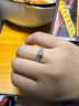 IDC河南人工培育鉆石18K金鉆戒星光六爪結婚鉑金1克拉戒指訂婚喜慶 18k金【D色/VS1/3EX/NGTC國檢證書(shū)】 50分【重金版】 曬單實(shí)拍圖