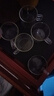 金灶（KAMJOVE）茶杯玻璃茶杯品茗杯耐熱玻璃杯 家用辦公室喝茶杯泡茶杯小茶杯 K-106/4個(gè)裝120毫升 曬單實(shí)拍圖