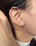 BJYLS999足銀耳釘女款輕奢時(shí)尚星星純銀耳飾耳環(huán)耳骨釘生日禮物送女友 【5MM】閃耀星星耳釘 曬單實(shí)拍圖