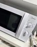美的（Midea）快捷微波爐 家用小型 360°轉盤(pán)加熱 旋鈕操控 易潔內膽（M1-L213B） 曬單實(shí)拍圖