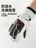 妝羽婉保暖手套男女戶(hù)外騎行加絨加厚冬季防寒風(fēng)防水觸屏滑雪棉手套男款 曬單實(shí)拍圖