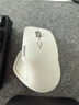 羅技（Logitech）MX Master 4無(wú)線(xiàn)藍牙鍵鼠套裝 大師系列雙模8K人體工學(xué)多設備切換智能電磁滾輪AI辦公鼠標 MX Master 4 For Mac白+大G桌墊 曬單實(shí)拍圖