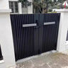 鋁合金庭院門(mén)農村自建房雙開(kāi)門(mén)別墅大門(mén)鋁藝別墅門(mén)中式院子門(mén) 款式一 曬單實(shí)拍圖