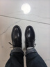 百麗男鞋商務(wù)正裝皮鞋休閑增高軟底真皮鞋10503AM0 黑色-經(jīng)典版 39 曬單實(shí)拍圖