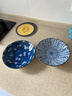 美濃燒 日本原裝進(jìn)口餐具 日式盤(pán)子家用創(chuàng  )意菜盤(pán)水果盤(pán) 8英寸餐盤(pán)套裝 藍繪盤(pán)5件套 8英寸 曬單實(shí)拍圖