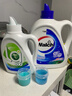 威露士la有氧洗衣液松木香組合裝14.36斤(瓶2L+1L+袋1L*4+內衣凈90ml*2) 曬單實(shí)拍圖