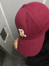 啄木鳥(niǎo)兒童鴨舌帽男童女童春秋季遮陽(yáng)防曬帽子親子夏季薄款韓版棒球帽潮 酒紅色【刺繡R標】 M 約3-10歲頭圍48-54c可調節 曬單實(shí)拍圖