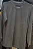 優(yōu)衣庫【狂歡價(jià)】男裝HEATTECH圓領(lǐng)T恤9分袖保暖衣秋衣內衣479428 479428/08深灰色 M 曬單實(shí)拍圖