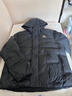 安踏（ANTA）面包羽絨服丨六度芯樊振東同款鵝絨服外套男冬季短款加厚棉服男裝 【鵝絨85% XL155g】基礎黑-5 S (男165) 曬單實(shí)拍圖
