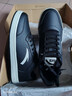 安踏（ANTA）輕松板鞋男鞋冬季新款保暖低幫小白鞋運動(dòng)鞋防輕便防滑休閑鞋子 黑色【低幫板鞋】 41 曬單實(shí)拍圖