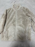 優(yōu)衣庫女裝男裝長(cháng)絨搖粒絨拉鏈茄克/長(cháng)袖外套夾克冬新款479611 30 淺米色 M 曬單實(shí)拍圖