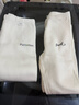 全棉時(shí)代兒童抓絨打底褲 米白130 曬單實(shí)拍圖