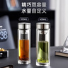 富光抗菌玻璃杯雙層高硼硅泡茶杯子茶水分離杯高檔車(chē)載水杯男京東限定 曬單實(shí)拍圖