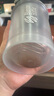 Blender Bottle蛋白粉搖搖杯運動(dòng)水杯 大容量塑料杯帶刻度健身便攜攪拌男士女生 經(jīng)典款V2灰色600ml 曬單實(shí)拍圖