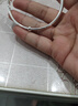 梵際足銀9999光面圓肚銀手鐲女推拉時(shí)尚年輕款銀鐲子送女友情人節禮物 古法推拉銀手鐲約19.7±0.5g 曬單實(shí)拍圖