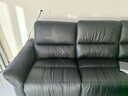 M&D CASA黑松露真皮沙發(fā)頭層牛皮意式客廳2025新款電動(dòng)功能沙發(fā)直排MD沙發(fā) 墨翠黑|半青皮|四人位3.16m 57cm 座深+德國OKIN電機+實(shí)木框架 曬單實(shí)拍圖