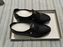 紅蜻蜓女鞋小皮鞋秋季牛皮透氣單鞋女士百搭軟底工作鞋WTB352111黑色34 曬單實(shí)拍圖