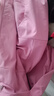 尚靜拼接設計防風(fēng)衣25年輕休閑青秋靚麗連帽短外套女 玫粉色  M 曬單實(shí)拍圖